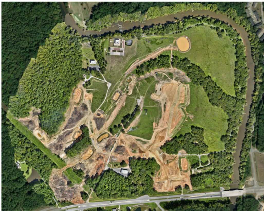 River Mews Estates mass grading
